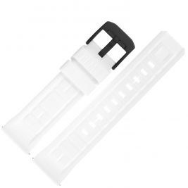 Pasek Vostok Europe Systema - Silikon (świecący) biały czarna kl. - Paski i bransolety VOSTOK