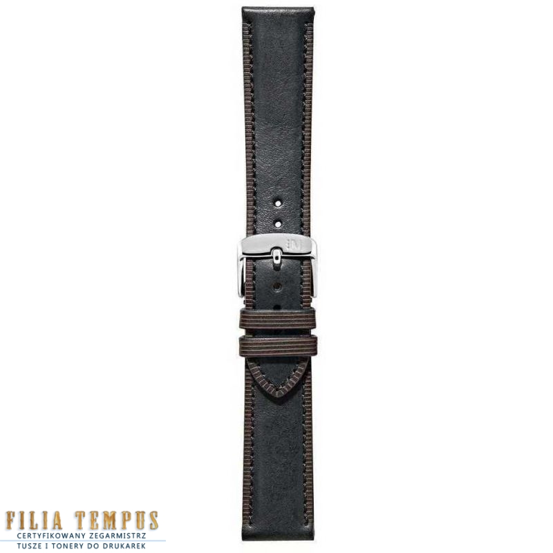 Pasek Morellato Pisano Cuoio Black 22 mm A01X5046B71019CR22 - Paski i bransolety MORELATTO Pasek Morellato Pisano Cuoio Black 22 mm A01X5046B71019CR22 - Paski i bransolety MORELATTO