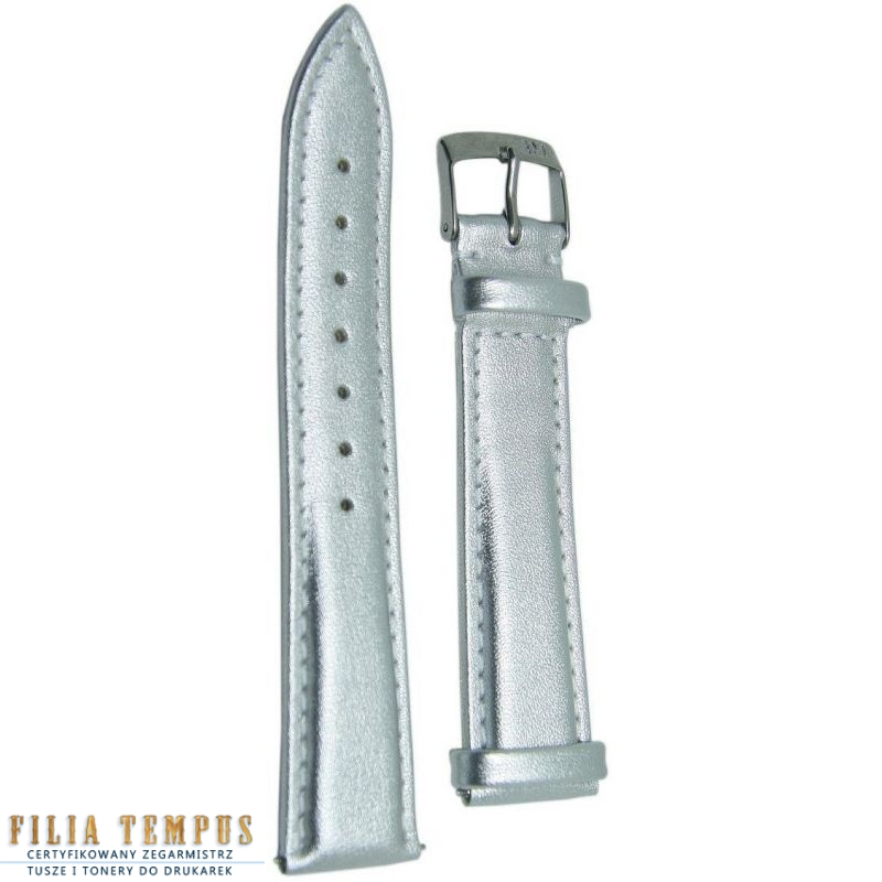 Pasek Morellato Trend Grana Soft Nappa Silver 20 mm A01D5050C47012CR20 - Paski i bransolety MORELATTO