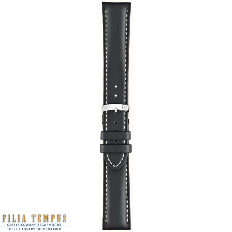 Pasek Morellato Castagno Grana Calf Black 22mm A01U3687934019CR22 - Paski i bransolety MORELATTO Pasek Morellato Castagno Grana Calf Black 22mm A01U3687934019CR22 - Paski i bransolety MORELATTO