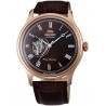 klasyczny męski Zegarek Orient Envoy Open Heart FAG00001T0 Automatic na pasku