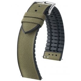 Pasek HIRSCH Arne L Animal Free materiałowo kauczukowy 18 mm 0925090040-2-18 - Paski HIRSCH