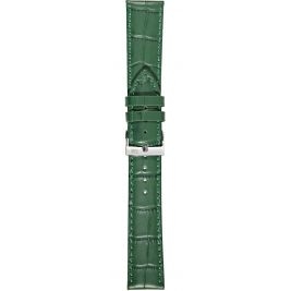 Pasek Morellato Bolle Vitello Stampa Alligatore Verde 22mm A01X2269480072CR22 - Paski i bransolety MORELLATO