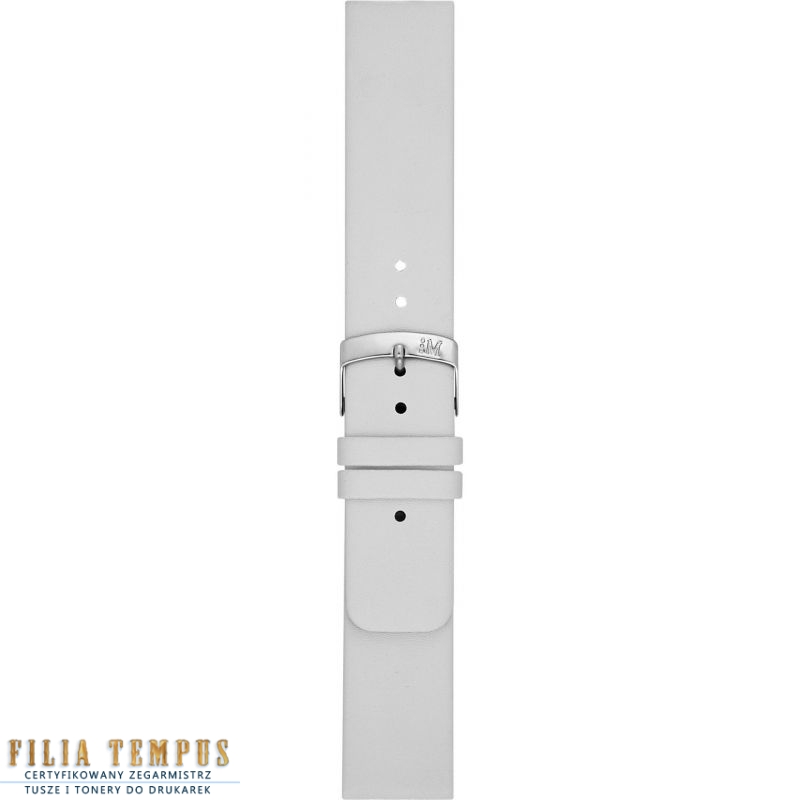 Pasek Morellato Large White 22mm A01X3076875017CR22 - Paski i bransolety MORELLATO