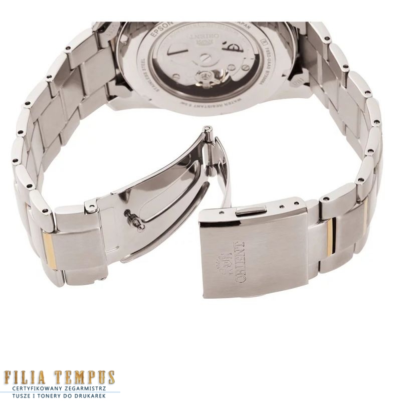 UM014111Z0 bransoleta Orient Contemporary Small Seconds Open Heart 22mm - Paski i bransolety ORIENT