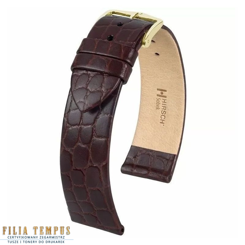 Pasek HIRSCH Sobek L 03928010-1-18 skórzany 18 mm - Paski HIRSCH