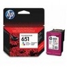 HP 651 trójkolorowy (C2P11AE) oryginalny - Tusze HP