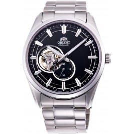 klasyczny męski Zegarek Orient Contemporary Mechanical Open Heart RA-AR0002B10B - Zegarki Orient