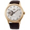 klasyczny męski Zegarek Orient Bambino RA-AG0013S10B Open Heart Automatic na pasku