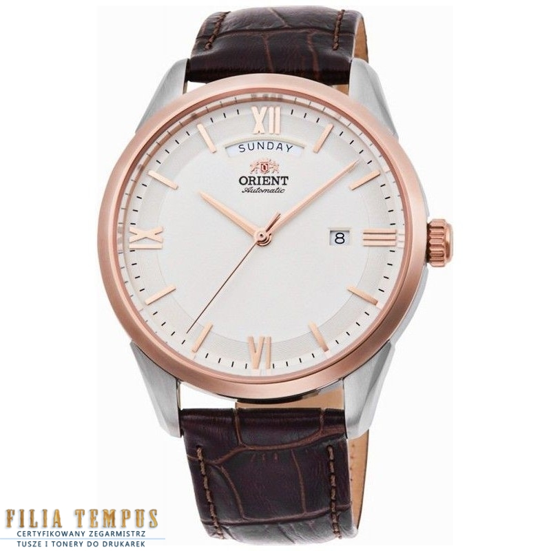 klasyczny męski Zegarek Orient Contemporary Automatic RA-AX0006S0HB na pasku