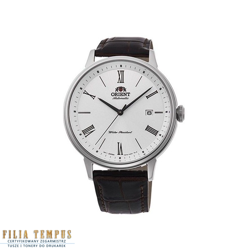 klasyczny męski Zegarek Orient RA-AC0J06S10B na pasku klasyczny męski Zegarek Orient RA-AC0J06S10B na pasku