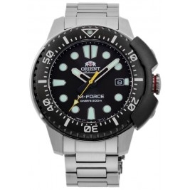 sportowy męski Zegarek Orient M-Force Automatic RA-AC0L01B00B na bransolecie