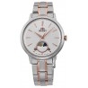 klasyczny damski Zegarek Orient Sun & Moon Quartz Lady RA-KB0001S10B - Zegarki Orient