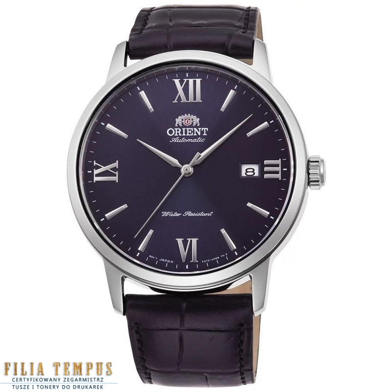 klasyczny męski Zegarek Orient RA-AC0F11L10B na pasku klasyczny męski Zegarek Orient RA-AC0F11L10B na pasku