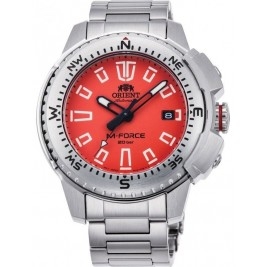 sportowy męski Zegarek Orient RA-AC0N02Y10B M-Force Automatic na bransolecie