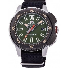 sportowy męski Zegarek Orient RA-AC0N03E10B M-Force Automatic na pasku