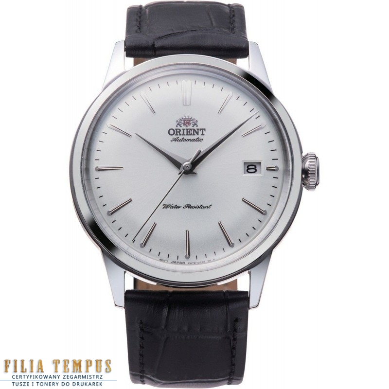 klasyczny męski Zegarek Orient Bambino RA-AC0M03S10B na pasku klasyczny męski Zegarek Orient Bambino RA-AC0M03S10B na pasku