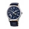 klasyczny męski Zegarek Orient RA-AK0011D10B Sun & Moon Automatic na pasku
