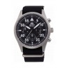lotniczy męski Zegarek Orient Sport Chronograph Pilot RA-KV0502B10B na pasku