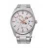 klasyczny męski Zegarek Orient Classic Sun & Moon Automatic RA-AK0306S10B na bransolecie