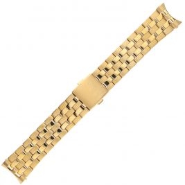 UM00R221G0 bransoleta złota Orient Patelnia 22mm - Paski i bransolety ORIENT