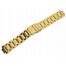 KDDQJAA bransoleta Orient Cesarski złota 22mm