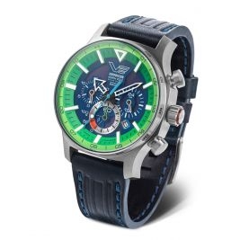 sportowy męski Zegarek Vostok Europe Expedition North Pole Polar Spruce VR42-595A733 na pasku