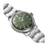 klasyczny męski Zegarek Orient Bambino RA-AC0M09E30B Olive na bransolecie stalowej