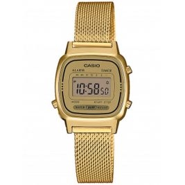 casual damski Zegarek Casio Vintage LA670WEMY-9EF Mini bransolecie stalowej