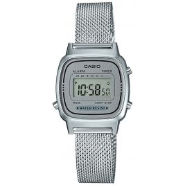casual damski Zegarek Casio Vintage LA670WEM-7EF Mini bransolecie stalowej