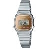 casual damski Zegarek Casio Vintage LA670WES-4AEF Mini bransolecie stalowej