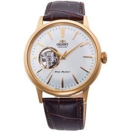 klasyczny męski Zegarek Orient Bambino RA-AG0003S30B Open Heart Automatic - Zegarki Orient