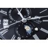 klasyczny męski Zegarek Orient RA-AK0010B30B Sun & Moon Automatic na pasku