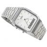 casual uniseks Zegarek Casio Vintage AQ-230A-7AMQYES na bransolecie stalowej