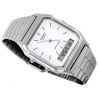 casual uniseks Zegarek Casio Vintage AQ-230A-7DMQYES na bransolecie stalowej