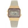 casual uniseks Zegarek Casio Vintage A700WEGL-7AEF Iconic na pasku