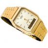 casual uniseks Zegarek Casio Vintage AQ-230GA-9DMQYES na bransolecie stalowej