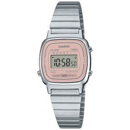 casual damski Zegarek Casio Vintage LA670WEA-4A2EF Mini bransolecie stalowej