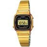 casual damski Zegarek Casio Vintage LA670WEGA-1EF Mini bransolecie stalowej