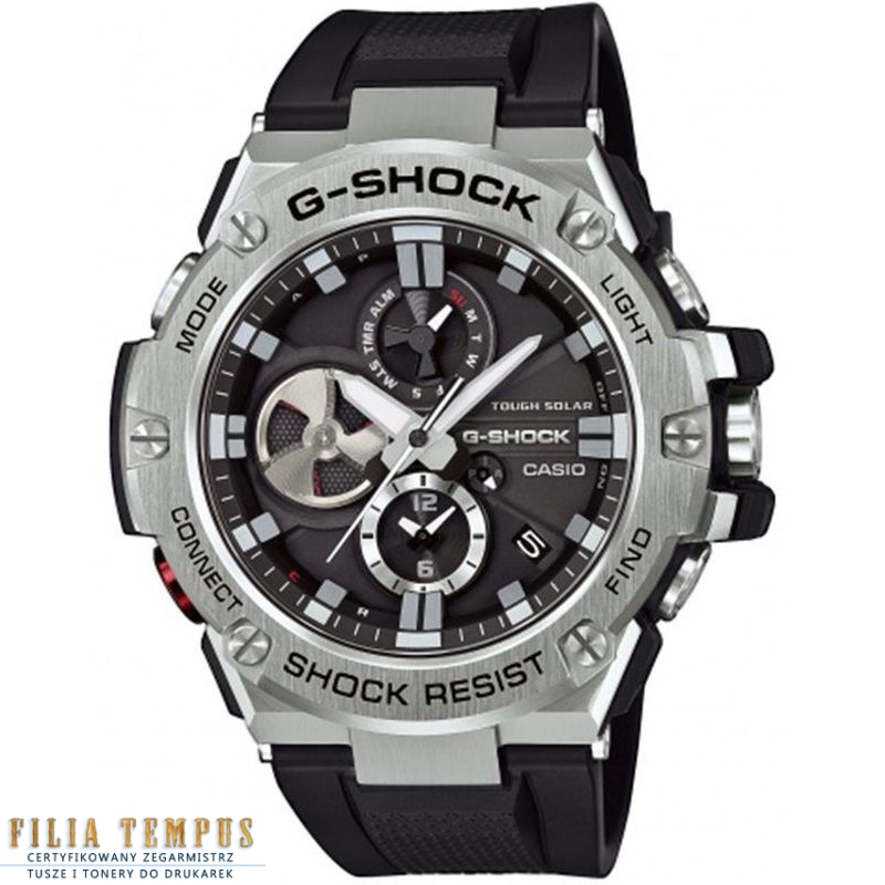Zegarek Casio G-Shock G-Steel Premium GST-B100-1AER - Zegarki CASIO