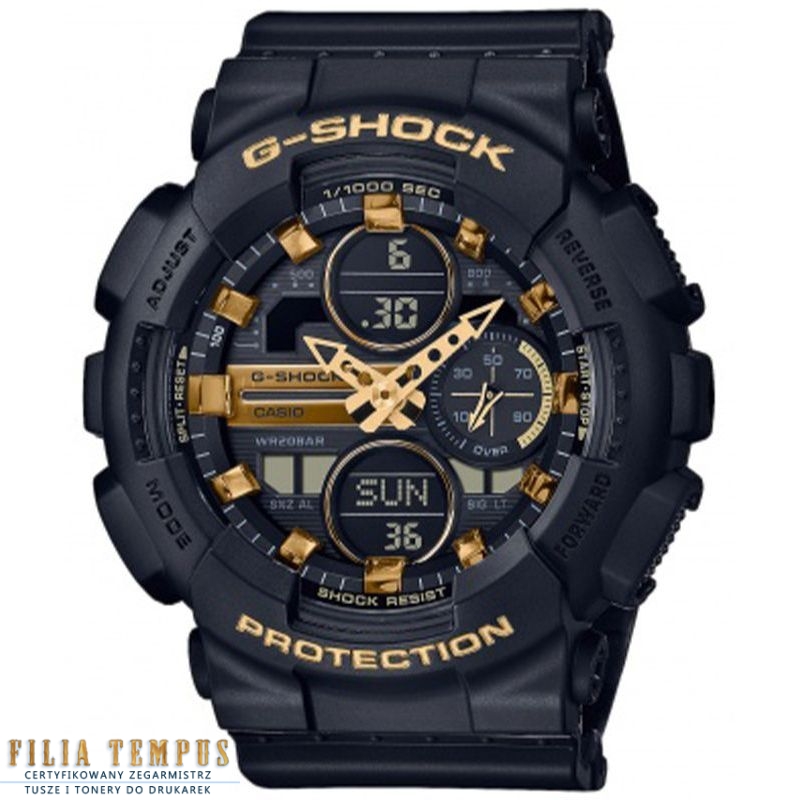 Zegarek Casio G-Shock Women GMA-S140M-1AER - Zegarki CASIO Zegarek Casio G-Shock Women GMA-S140M-1AER - Zegarki CASIO