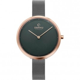 klasyczny damski Zegarek Obaku Denmark V227LXVJMJ na bransolecie