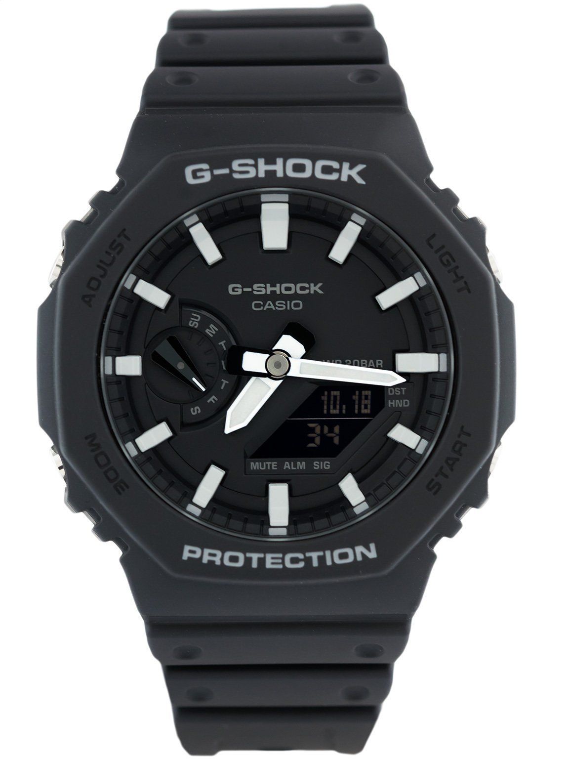 ＣＡＳＩＯ.G-SHOCK ＧＡ-2100(美品) G-SHOCK Rainbow Brick | Iryzujący zegarek cyfrowo-analogowy