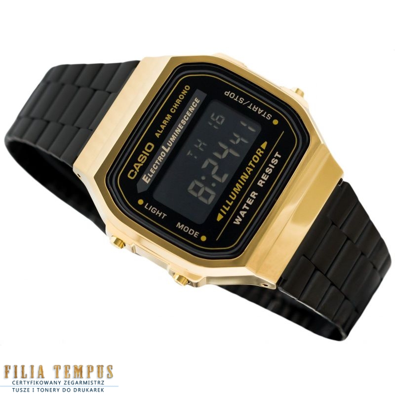 Zegarek Casio Vintage A168WEGB-1BEF - Zegarki CASIO