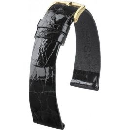 Pasek HIRSCH Prestige M 02308150-1-14 ze skóry krokodyla 14 mm - Paski HIRSCH