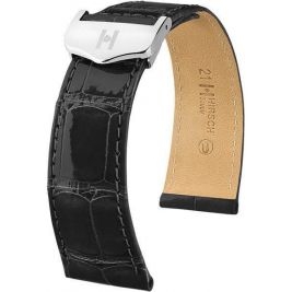 Pasek HIRSCH Savoir 07307450-2-1616 ze skóry krokodyla 16 mm - Paski HIRSCH