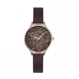 klasyczny damski Zegarek Obaku Denmark V238LXVNMN na bransolecie