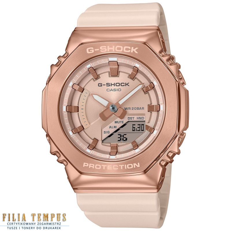 Zegarek Casio G-Shock Octagon GM-S2100PG-4AER - Zegarki CASIO