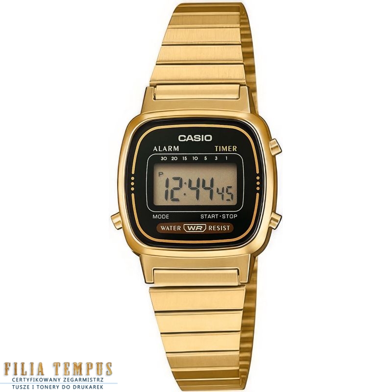Zegarek Casio LA670WGA-1DF - Zegarki CASIO Zegarek Casio LA670WGA-1DF - Zegarki CASIO