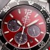 Zegarek Orient Mako Solar Chronograph RA-TX0207R10B Bordo - Zegarki ORIENT